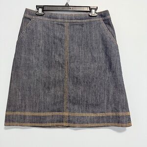 Boden Women's Dark Denim Jean Skirt Size 10 R